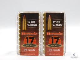500 Rounds Hornady .17 Mach 2 With 17 Grain V-Max Bullet