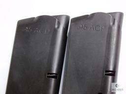 Group of Two New Eight Round .45 ACP Pistol Magazines - For Colt 1911 and Clones