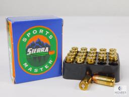 20 Rounds Sierra .380 ACP Self Defense Ammunition - 90-grain Hollow Point