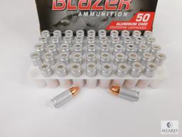 1000 Rounds CCI Blazer 9mm Ammunition - 115-grain FMJ
