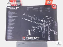 New Tekmat 11x17 1911 Schematic Gun Cleaning Mat