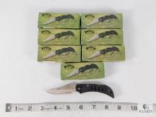 Eight Frost Cutlery Knife 15-278B Tiny Black Frost