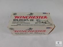 500 Rounds Winchester Wildcat 22 High Velocity Rimfire Cartridges