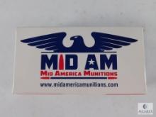 50 Rounds Mid American Munitions 5.56/223 45 Grain Frangible Lead Free