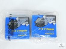 10 Shotshells Silver Bear .410-3" Magnum 97 Grain Sabot Slug Zinc Plated Case