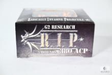 12 Rounds G2 Research R.I.P. .380 ACP & 8 Rounds .380 ACP
