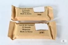 Lot of Two PW Cal. 30 M1 Carbine 15 Round Magazines