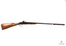 R. Ashmore Warranted Double Flintlock Shotgun Appears to be 32 Gauge