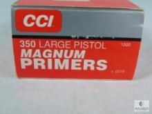 Approximately 1500 Primers CCI 350 Large Pistol Magnum Primers