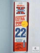 100 Rounds Western Super X Extra Power 22s Long Rifle 37 Grain