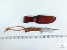 Schrade Uncle Henry Fixed Blade Hunter With Leather Sheath