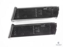 Two 17 Round 9mm Pistol Magazines