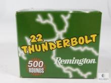 500 Rounds Remington Thunderbolt .22 Long Rifle 40 Grain