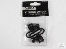 1" Lockable Rifle Sling Swivel Set