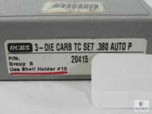 RCBS Three Die Carbide Set for .380 ACP