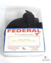 Federal by JCL Mfg. Ankle Holster for Small Auto or 2" Revolver