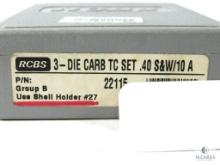 RCBS Three Die Carbide Set for .40 S&W / 10mm