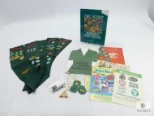 Girl Scout Sashes and Uniform Booklets
