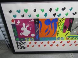 Very Large Mural Print " Les Mille Et Une Nuits " By Henri Matisse (LOCAL PICK UP ONLY)