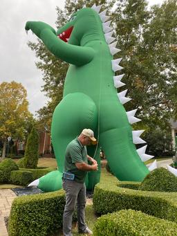 Made By Distortions Unlimited Giant 30 Foot Inflatable Godzilla (only Used Once) LOCAL PICK UP ONLY