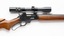 J.C .Higgins Model 45 Lever Action Rifle w/ Scope, Caliber .30-30 Win.