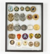 21 Pcs Military Officer Badges incl Office of Secretary of Defense Badge