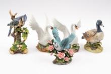 5 Bird Figurines incl Andrea by Sadek