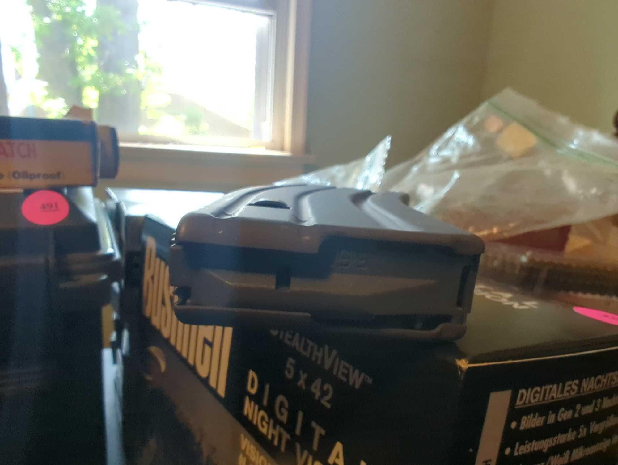 (BR3) LOT OF (4) 5.56MM/.223 CAL 30 ROUND AR-15 MAGAZINES, WHAT YOU SEE IN THE PHOTOS IS EXACTLY