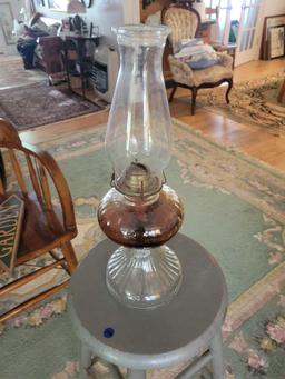Antique Oil Lamp $1 STS