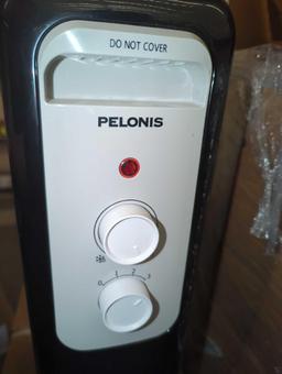 Pelonis (No Wheels) 1,500-Watt Oil-Filled Radiant Electric Space Heater with Thermostat, Retail