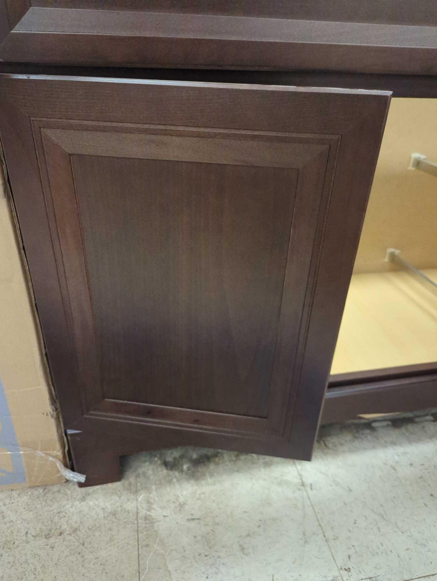 (Has Some Mi or Damage) Home Decoraters Collection (Paint Chips under Right Cabinet Door) Sedgewood