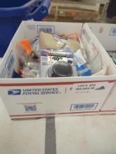 Box Lot of Assorted Items in a Medium Flat Rate Box, Weighs 8.4 Lbs, Some Items Included are Master