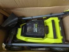 (USED) RYOBI 40V HP Brushless 20 in. Cordless Battery Walk Behind Push Mower with 6.0 Ah Battery and