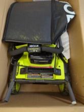 (Missing Battery and Charger) RYOBI ONE+ HP 18V Brushless 16 in. Cordless Battery Walk Behind Push
