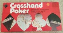 Vintage Crosshand Poker Boardgame $5 STS