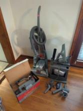 (DR) KIRBY SENTRIA VACUUM CLEANER WITH HOSE AND APPROX 15 ATTACHMENTS INCLUDING THE KIRBY SHAMPOO