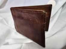 Leather Wallet made in St. Thomas.