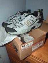 (DBR2) NEW BALANCE USA SIZE 10 D CM478GG SHOES, APPEARS NEW WITH TAGS, OPEN BOX