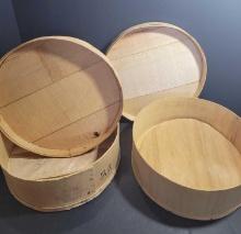 Wooden Cheese Barrels $5 STS