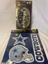 NFL: Dallas cowboys: multi-magnet sheet and fan face
