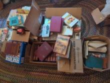 (SBD) Lot of Assorted Boxes of Books Including Charlie Brown's All Stars, The American Educator