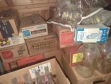 (GAR) Lot of Assorted Canning Items in an Assortment of Boxes, Includes Assortment of Mason Jars and