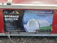 2024 Golden Mountain Dome Storage Shelter