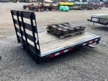 7' x 8.5' Truck Flat Bed W/ Side Racks