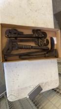 (5) Pipe Wrenches