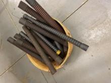 Basket Full of Rubber Hoses