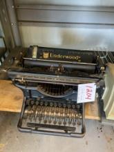 Vintage Underwood Type Writer, Clary Register and Adding Machine