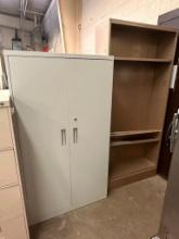 (2) Metal Cabinets