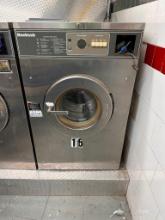 Huebsch Commercial 20lb Front Load Washer, ESD CyberWash Strip, Model: HC20MY2OU60001, 3ph, 208v