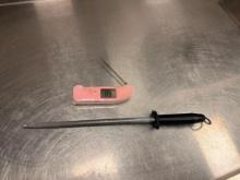 Digital Temperature Probe and Knife Sharpener